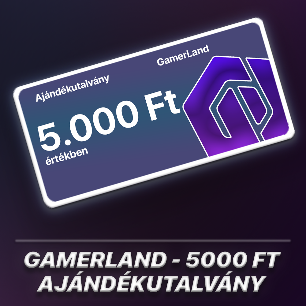 5000 Ft-os GamerLand Utalvány